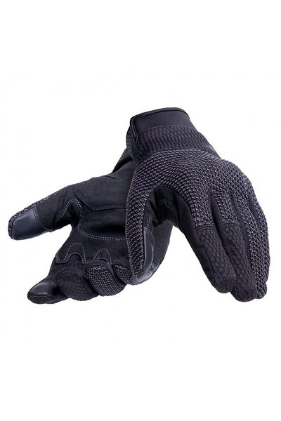 Dainese قفازات تورينو قفازات سوداء أنثراسايت