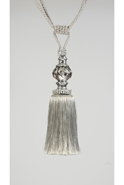 nese boutique El Yapımı Varak Uçlu Yan Bağlama Braçol – Duvara Monte Perde Aksesuarı