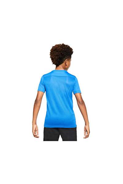 Nike Νεανικό αθλητικό μπλουζάκι BV6741-463 Y Nk Df Park Vii Jsy Ss Μπλε