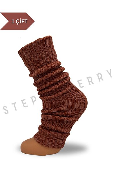 STEPPE BERRY Women's Rojo Color Leggings Socks