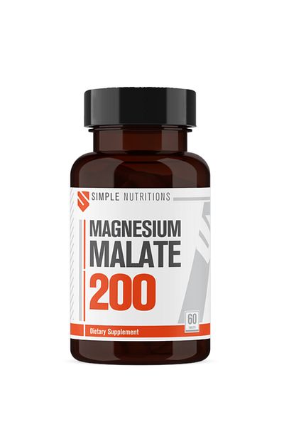 Simple Nutritions Magnesium Malate 200 Mg 60 Tablets