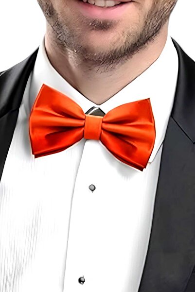 Uniquetrenders Men's Solid Color Satin Bow Tie