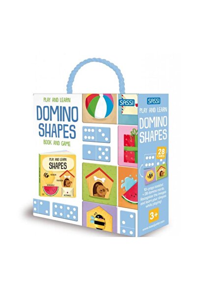 SASSI العب وتعلم - أشكال الدومينو - الكتاب واللعبة