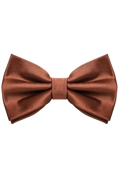 Uniquetrenders Men's Solid Color Satin Bow Tie