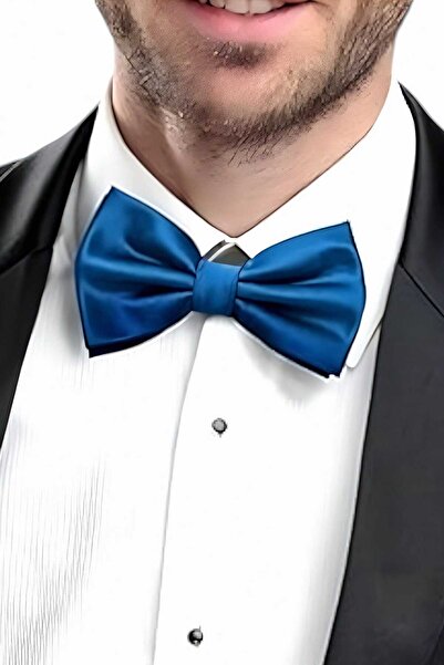 Uniquetrenders Ανδρικό μονόχρωμο σατέν παπιγιόν