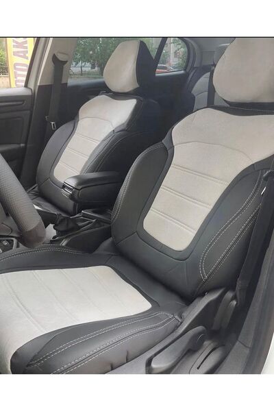 Atlas Oto Giyim Specially Tailored Seat Cover Suitable for Renault Megane 4 2...