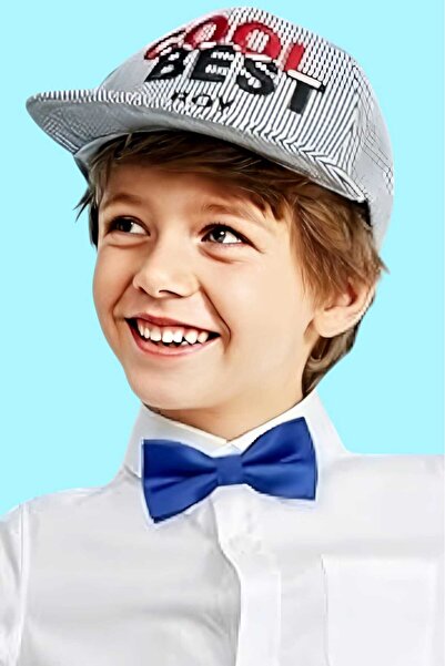 Uniquetrenders Boy's Solid Color Satin Bow Tie