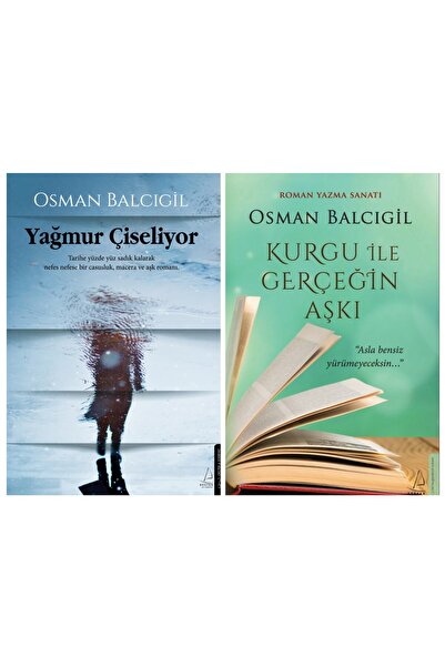 Destek Yayınları Yağmur Çiseliyor/Kurgu ile Gerçeğin Aşkı/Osman Balcıgil 2 Ki...