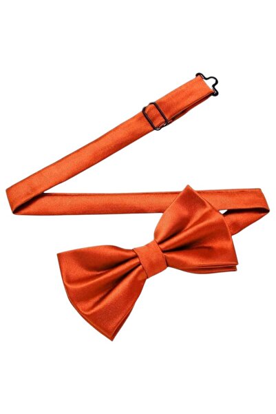 Uniquetrenders Men's Solid Color Satin Bow Tie