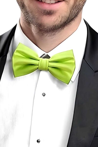 Uniquetrenders Men's Solid Color Satin Bow Tie
