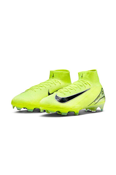 Nike Erkek Çim Zemin Kramponu FQ1454-700 Mercurial Zm Superfly 10 Elite Fg Sarı