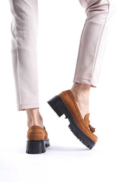 ERNİLA ОБУВКИ МОКАСИНИ ОТ ЕСТЕСТВЕНА КОЖА С РЕСНИ