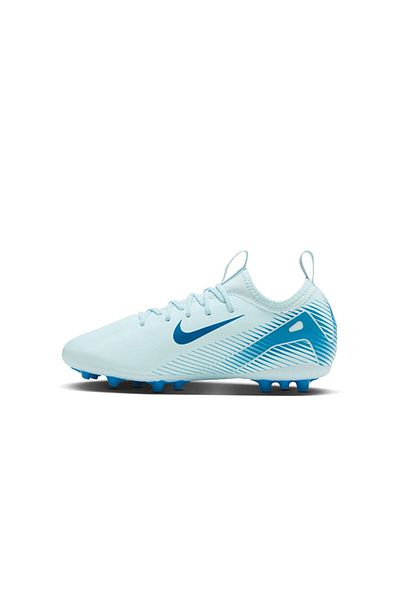 Nike Young Hard Ground Crampon Fq8403-400 Jr. Mercurial Vapor 16 Academy A.G Blue (Narrow Fit)