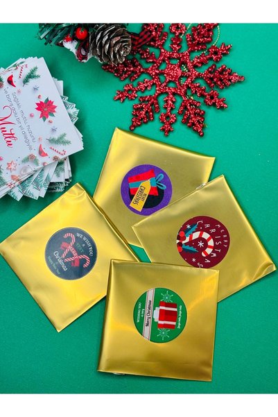 By Song Aksesuar New Year's Christmas Bracelet 4 Pieces