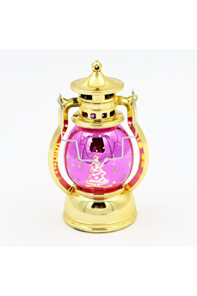 Genel Markalar Pembe Renkli Ledli El Feneri 12.5x8.5cm, Hafif ve Pratik Kullanım