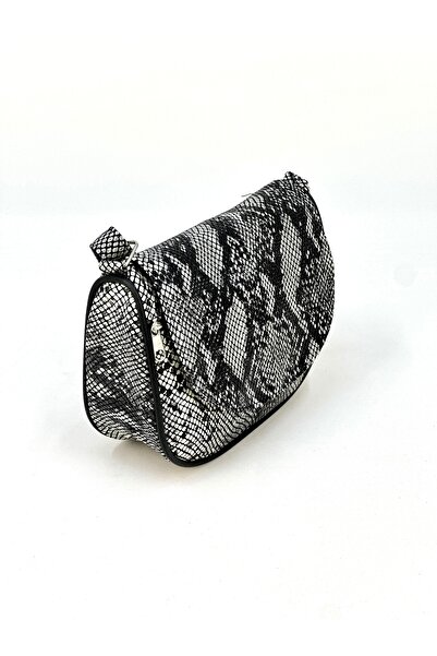 Deribag Genuine Leather, Cross Strap, Casual Bag, Women's Shoulder Bag, Patterned 21*20*7 cm