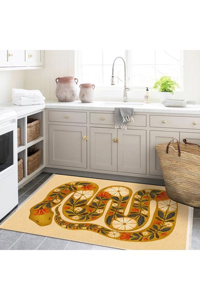 Rugs Modern Halı Συλλογή Efe Μοντέρνο Διακοσμητικό Χαλί με Σχέδιο Φιδιού, Υφα...