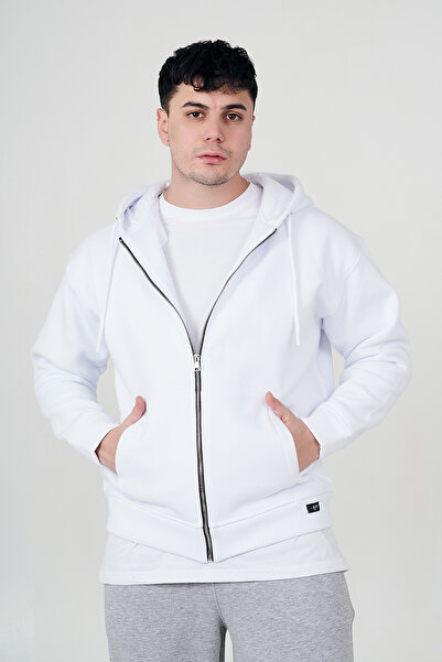 MBEY1989 Mbey Oversıze Kapüşonlu Fermuarlı Sweatshırt Unısex