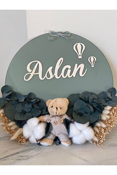 Tasarım Periniz Bebek Hediyelik Hoşgeldin Bebek Kapı Süsü Kişiye Özel