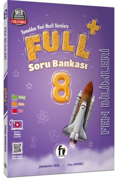 Fi Yayınları 8. Sınıf Fen Bilimleri Full Soru Bankası