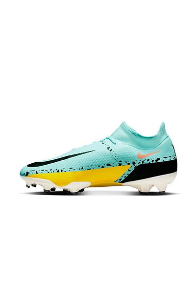 Nike Ανδρικά παπούτσια ποδοσφαίρου με πράσινο γρασίδι - DC0797-407 Phantom GT2 Academy DF FG/MG