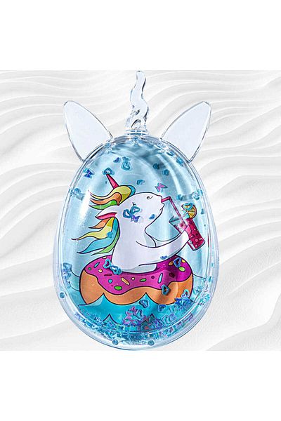 Lionesse Unicorn Patterned Hair Brush - 4996 Model
