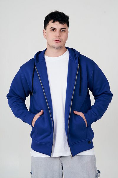 MBEY1989 Hanorac supradimensionat cu glugă și fermoar Mbey, unisex