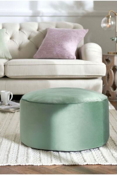 ASELYA HOME Decorative Puf & Orta Sehpa Modern 55cm