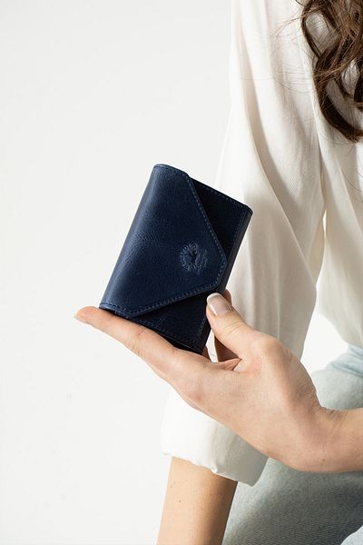 Westpolo Γνήσιο δέρμα Unisex Θήκη Ακορντεόν, Θήκη Επαγγελματικής Κάρτας