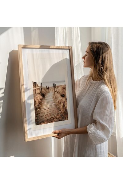 Home Σετ 3 αφίσες παραθαλάσσιας τοπίας, διακόσμηση τοίχου, ζωγραφική σαλονιού, χωρίς πλαίσιο 3 τεμάχια