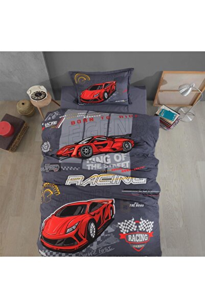 DENİZLİ ÇEYİZ Clasy Racing Team - Single Ranforce Duvet Cover Set