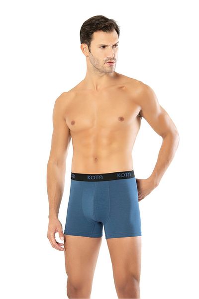 Bluewhs Ανδρικό Boxer Lycra Sports Modal Χτενισμένο Βαμβακερό Ύφασμα Boxer