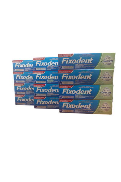 Fixodent COMPLETE DİŞ PROTEZ YAPIŞTIRICI KREM 47G X 12 ADET