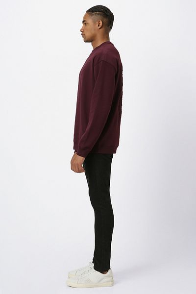 Blue Age Southern Lights Sweatshirt Crew-Neck_M_Burgandy