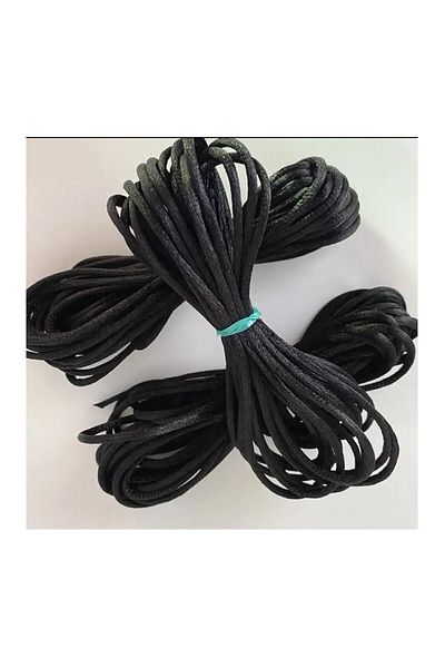 karantuhafiye Flush Rope / Rat Tail / Bracelet Rope / Evening Dress Back Tie Rope / 2 Mm 5 Meters