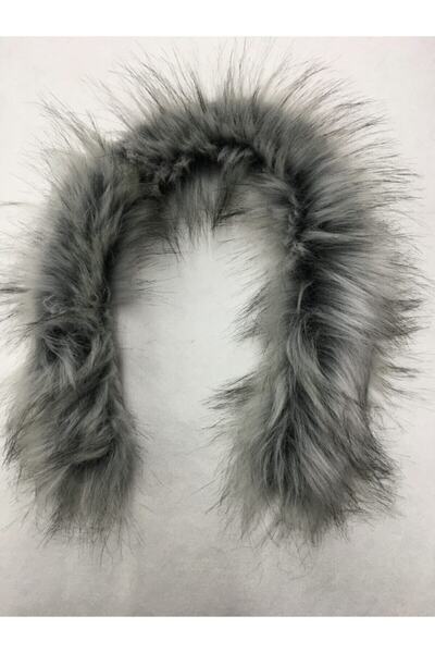 karantuhafiye Hood Fur Gray Melted