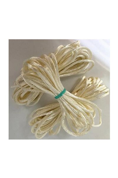 karantuhafiye Flush Rope / Rat Tail / Bracelet Rope / Evening Dress Back Tie Rope / 2 Mm 5 Meters