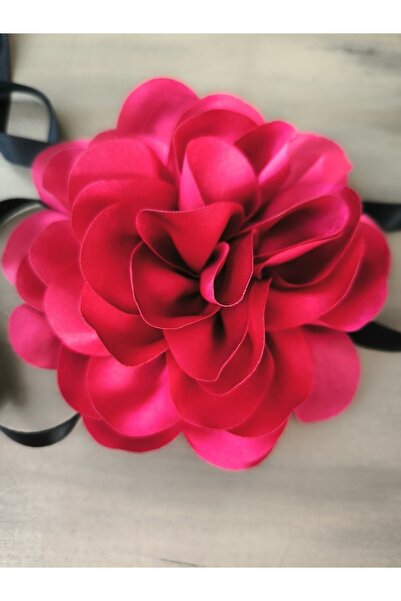 karantuhafiye قلادة/قلادة المختنق/قلادة زهرة الساتان برباط