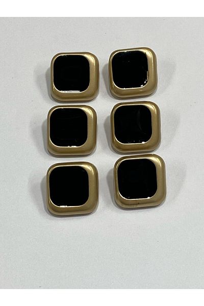 karantuhafiye Metal Button/Trench Coat Jacket Length/ Set of 6/2.2 cm/jx007/ Matte Gold