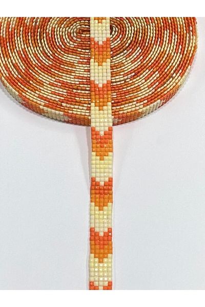 karantuhafiye Bead ribbon / Iron-on ribbon / 1 meter