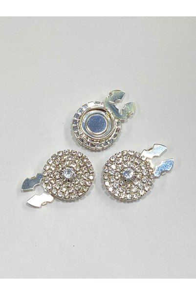 karantuhafiye Jewelled Button / Jewelled Clip Button / Classic Model Button w...