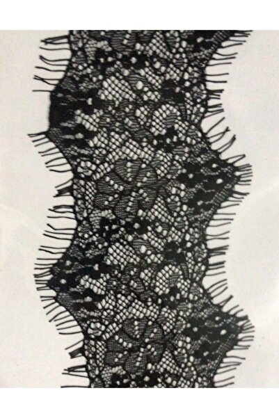 karantuhafiye Чорне мереживо з бахромою