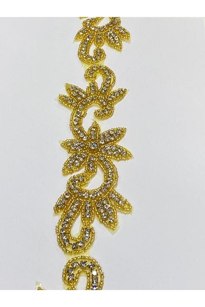 karantuhafiye Stony strip / gold stone strip / 70 cm (4 motifs)