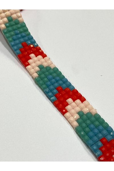 karantuhafiye Bead ribbon / Iron-on ribbon / 1 meter