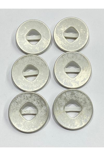 karantuhafiye Italian Coat Coat Button / Antique White / 3.5 cm / Set of 6