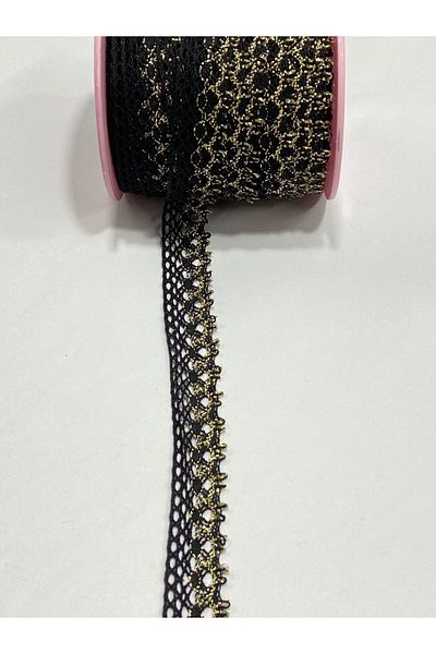 karantuhafiye 3 Meters Cotton Glitter Lace