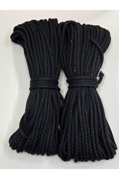 karantuhafiye Tress Ip Pamuklu Makrome Kordon Supla Çanta Halat Ip 2 Li Set (30*2=60 Mt)