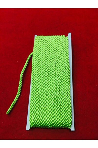 karantuhafiye Κορδόνι Αλεπού Πράσινο 10 μέτρα 3,5 χιλιοστά