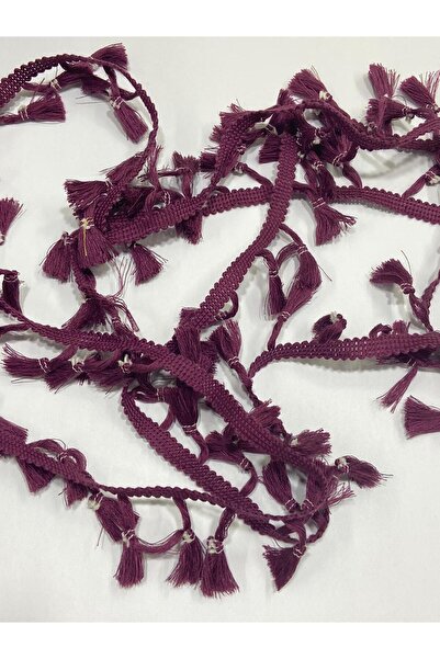 karantuhafiye 2 метри автентичної бавовняної стрічки з бахромою - 3 см