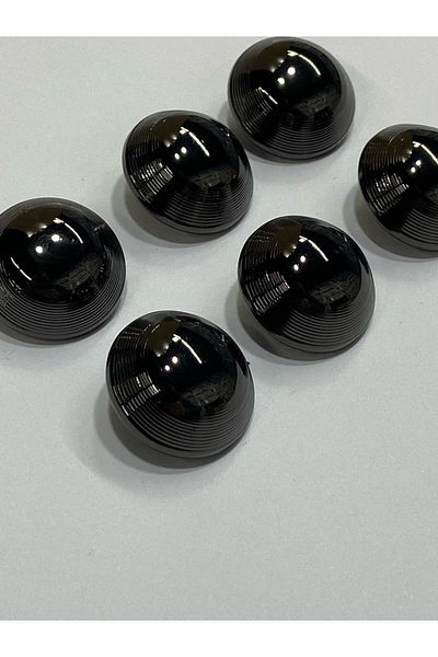 karantuhafiye Metal Button/Trench Coat Jacket Length/ Set of 6/2.3 cm/jx022/Black